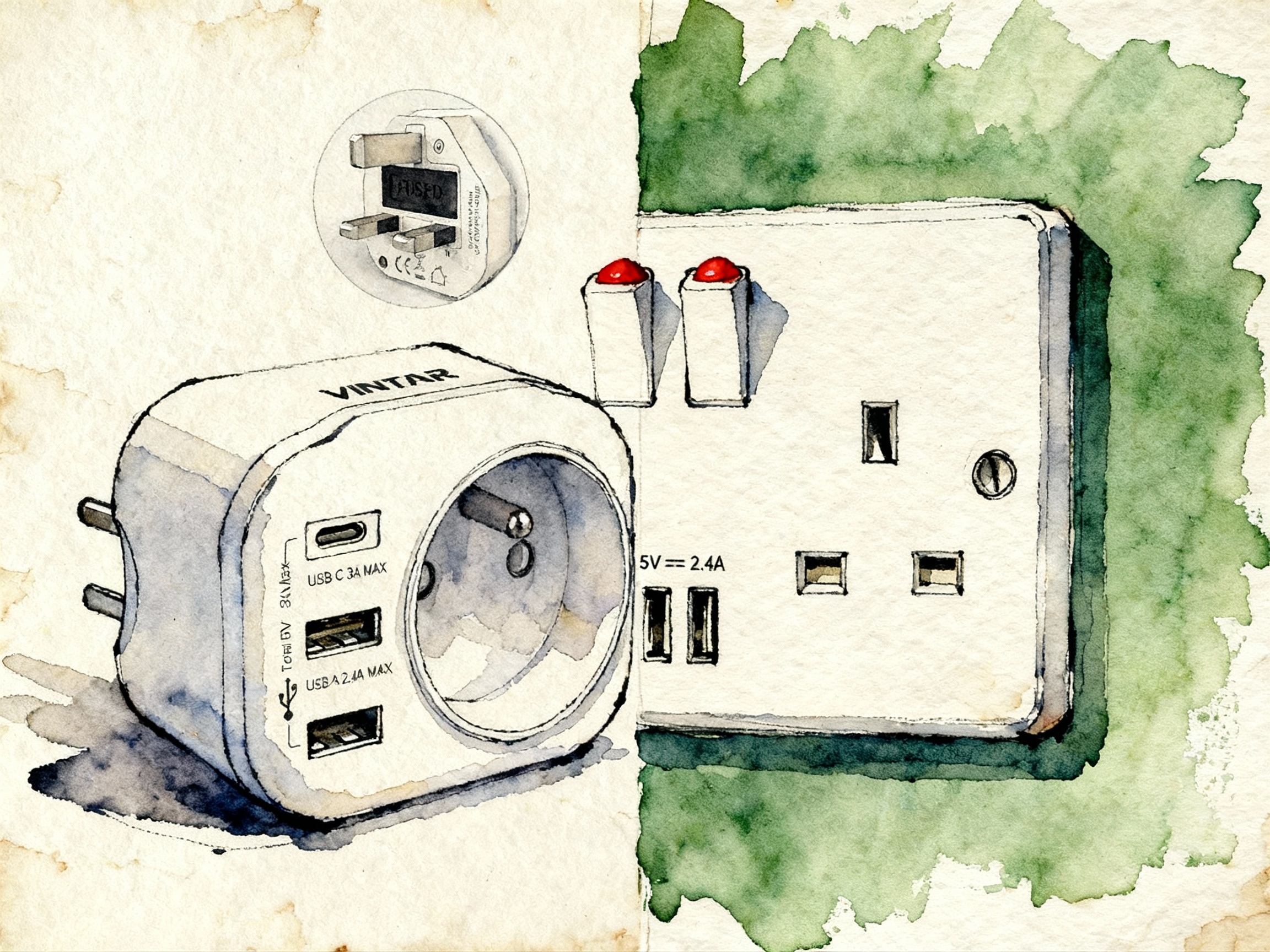 Adaptateur prise anglaise : Guide complet voyage UK 2025