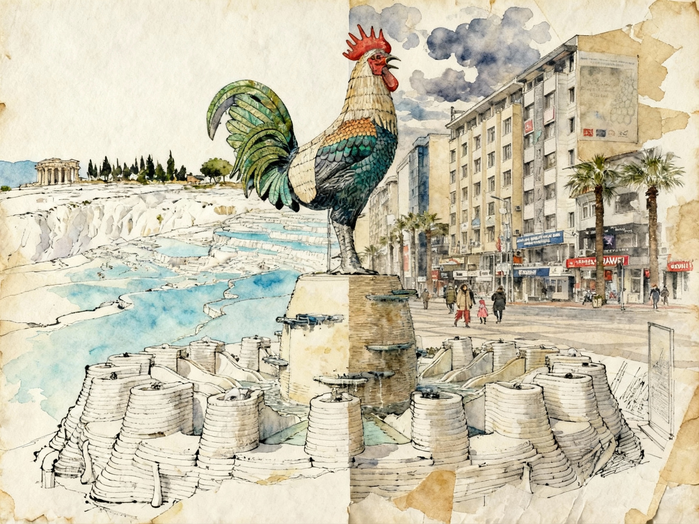 Que faire à Denizli : Guide complet pour découvrir Pamukkale et Hierapolis