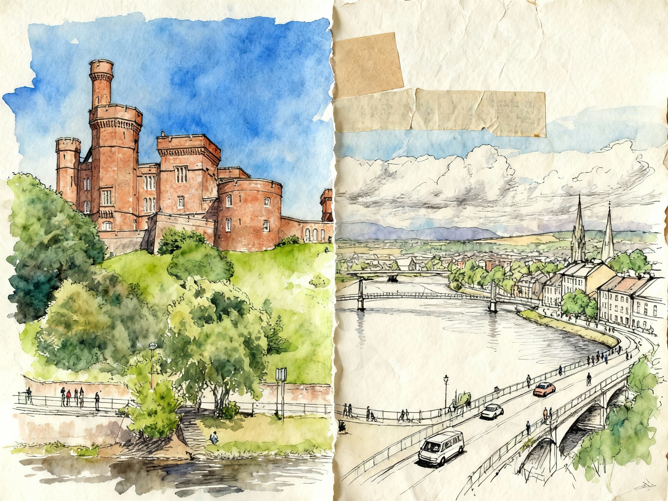 Inverness : Capitale des Highlands Écossais