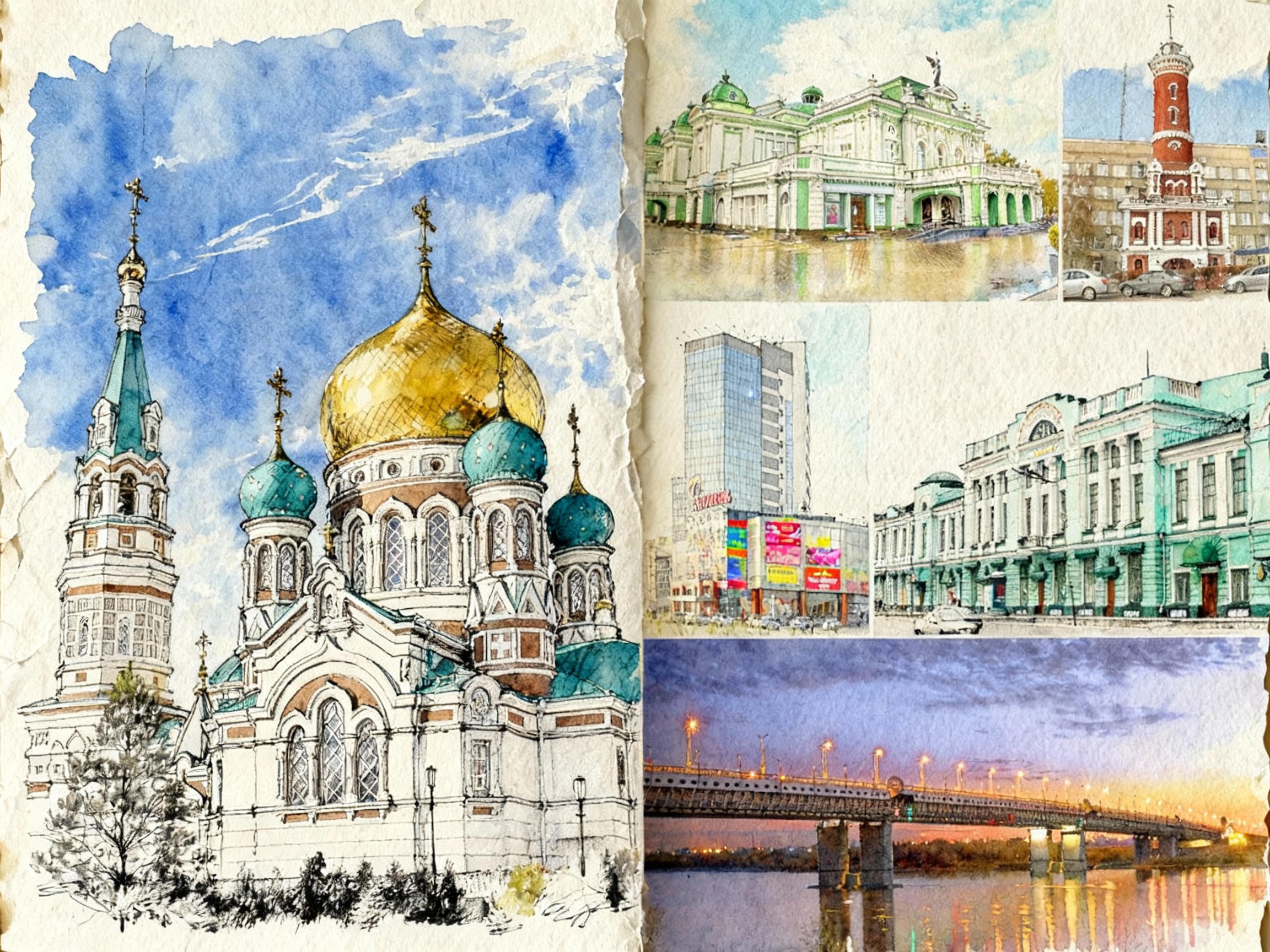 Omsk : Joyau de la Sibérie entre histoire et nature